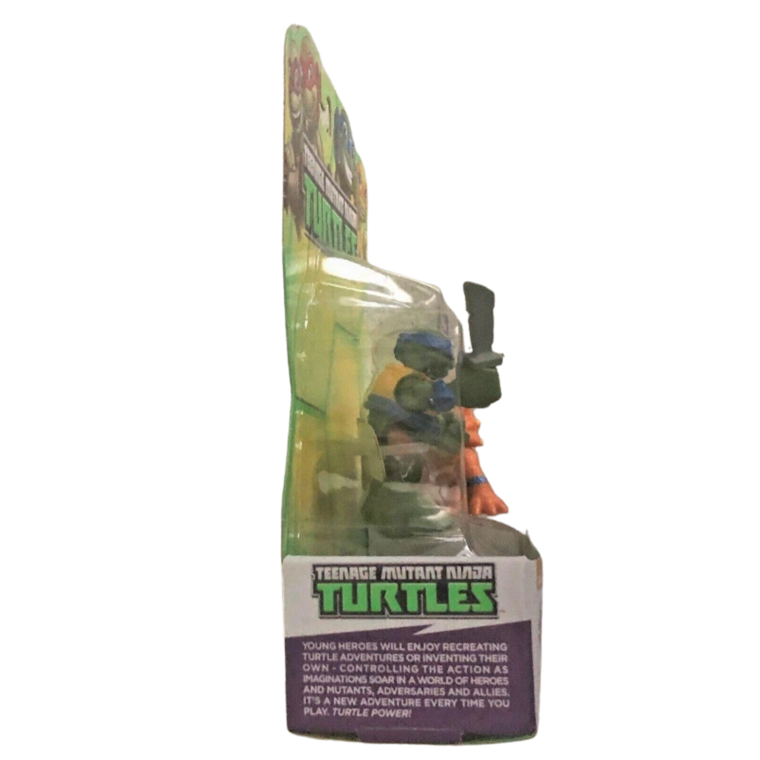TMNT Half Shell Heroes Leonardo & Triceratops Dino Toy Ages 3+ Ninja Turtles