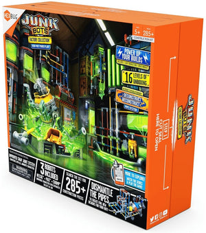 HEXBUG Junkbots Large Factory Habitat New Port Power Plant Ages 5+ New Toy Play