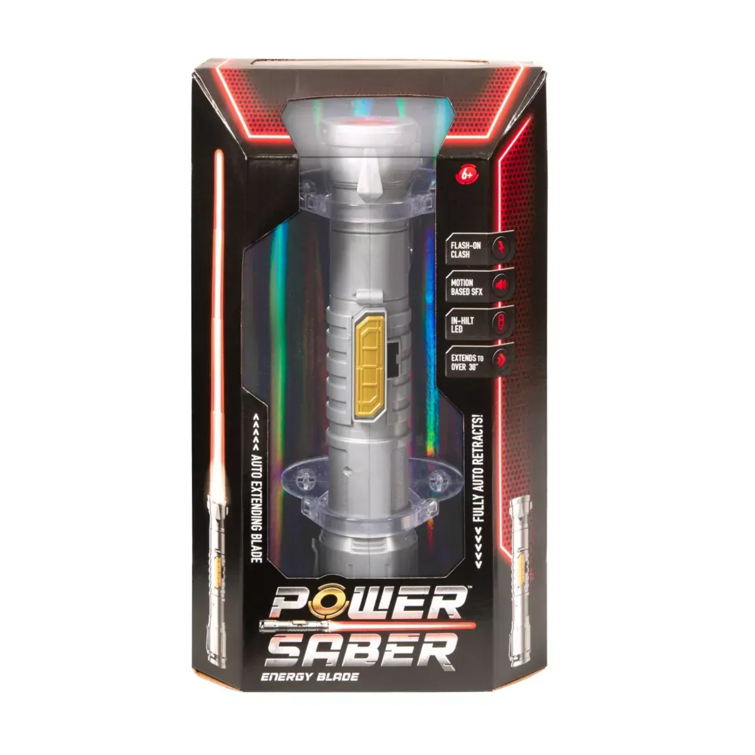 Power Saber Red Energy Blade Lightsaber New Toy Play Gift