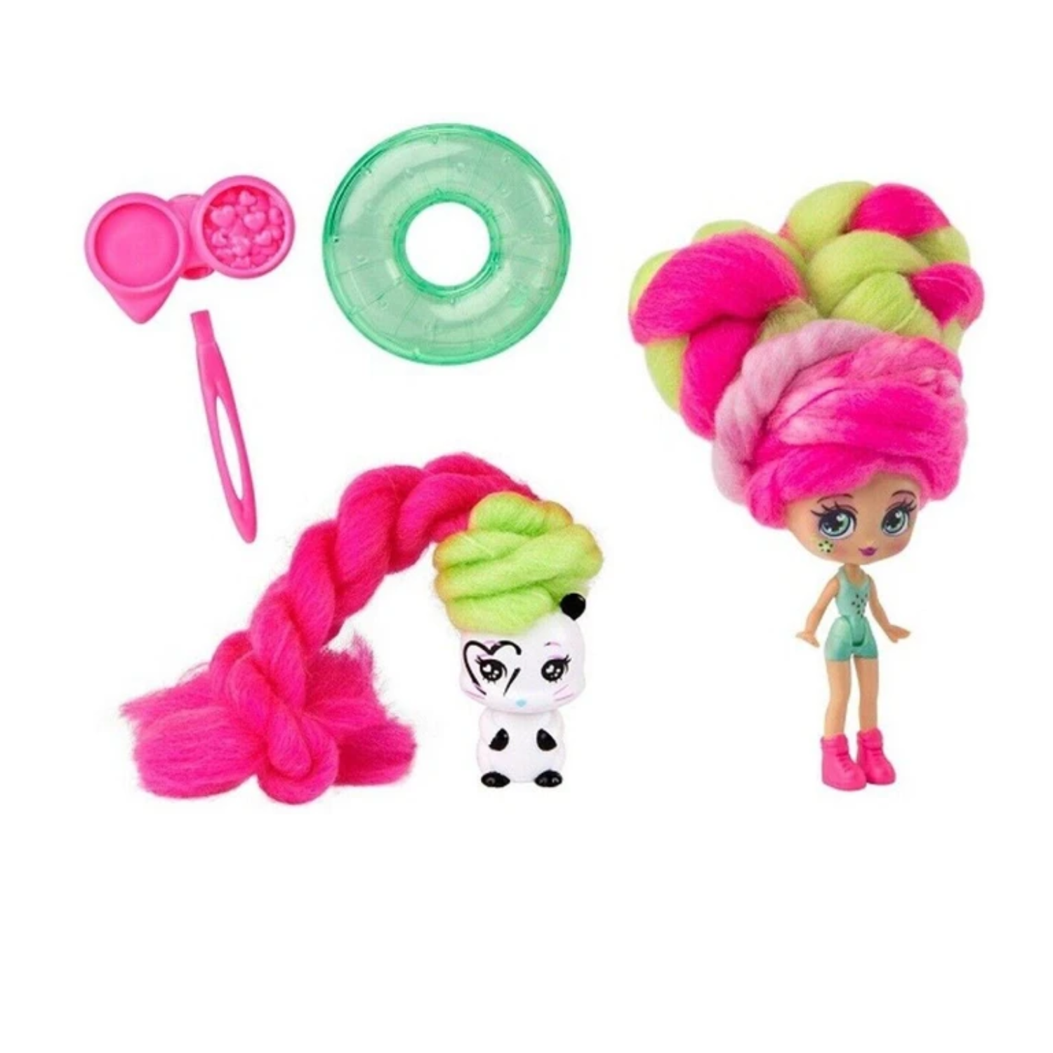CandyLocks Surprise Scented Collectable Doll and Pet With Long Hair Accessory
