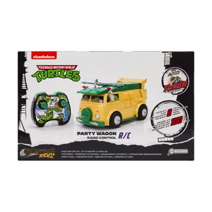Teenage Mutant Ninja Turtles RC Party Wagon Vehicle Turbo Boost Race Drive Plays
