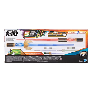 Star Wars Lightsaber Forge Force Kybercore 5-in-1 Colours Changing Blade New Toy