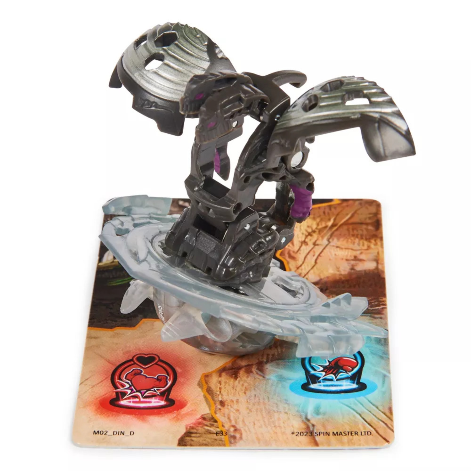 Bakugan Special Attack Nillious Dragonoid Trox 3 Pack Spinning Battle Figur Play