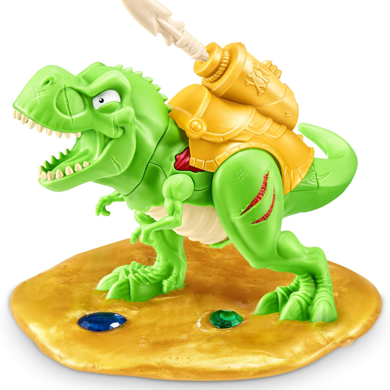 Smashers Dino Island Gold Treasure Hunt Playset with 70+ Surprises Ages 3-12