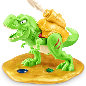 Smashers Dino Island Gold Treasure Hunt Playset with 70+ Surprises Ages 3-12