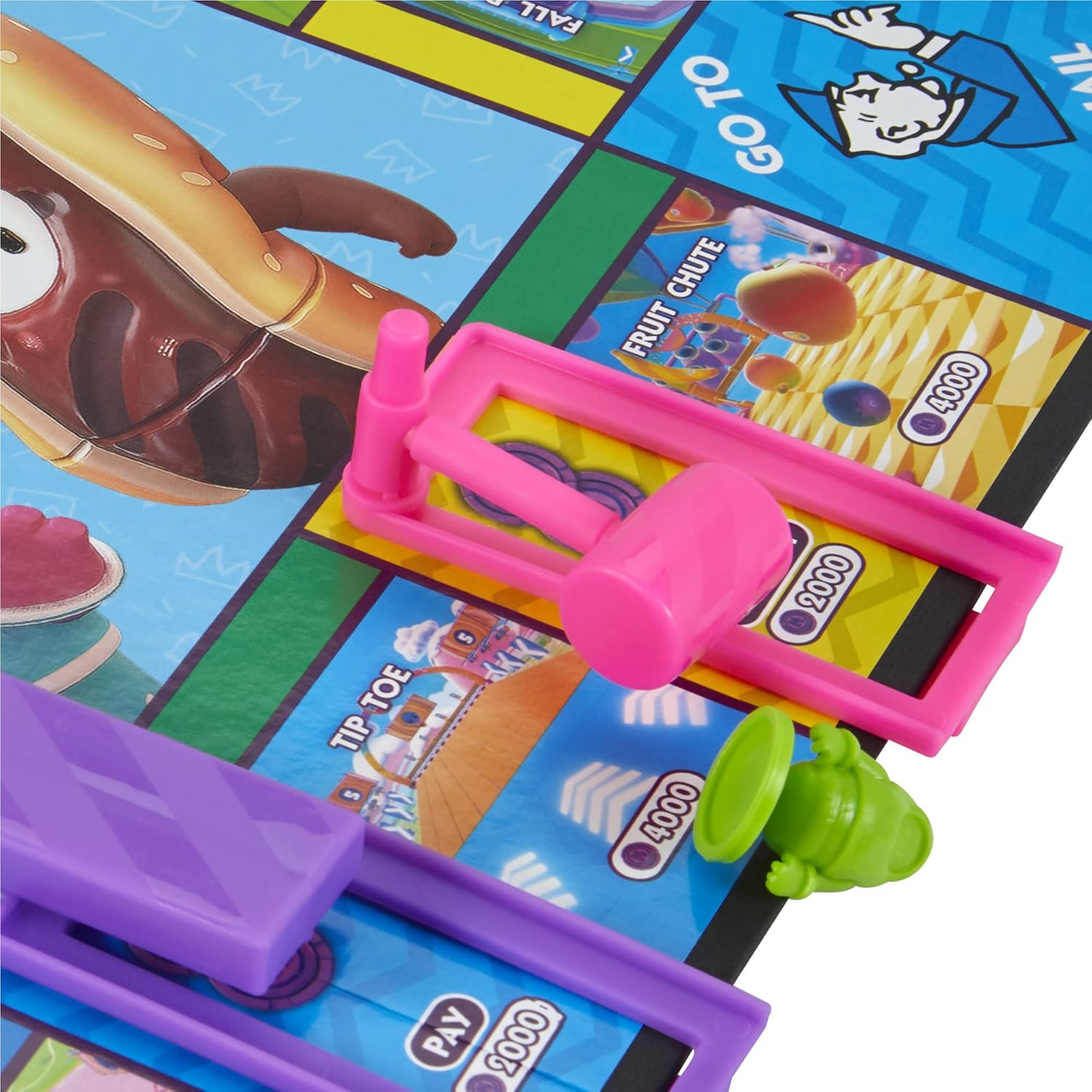 Monopoly Fall Guys Ultimate Knockout Edition Board Game Ages 8+ Toy Play Fun