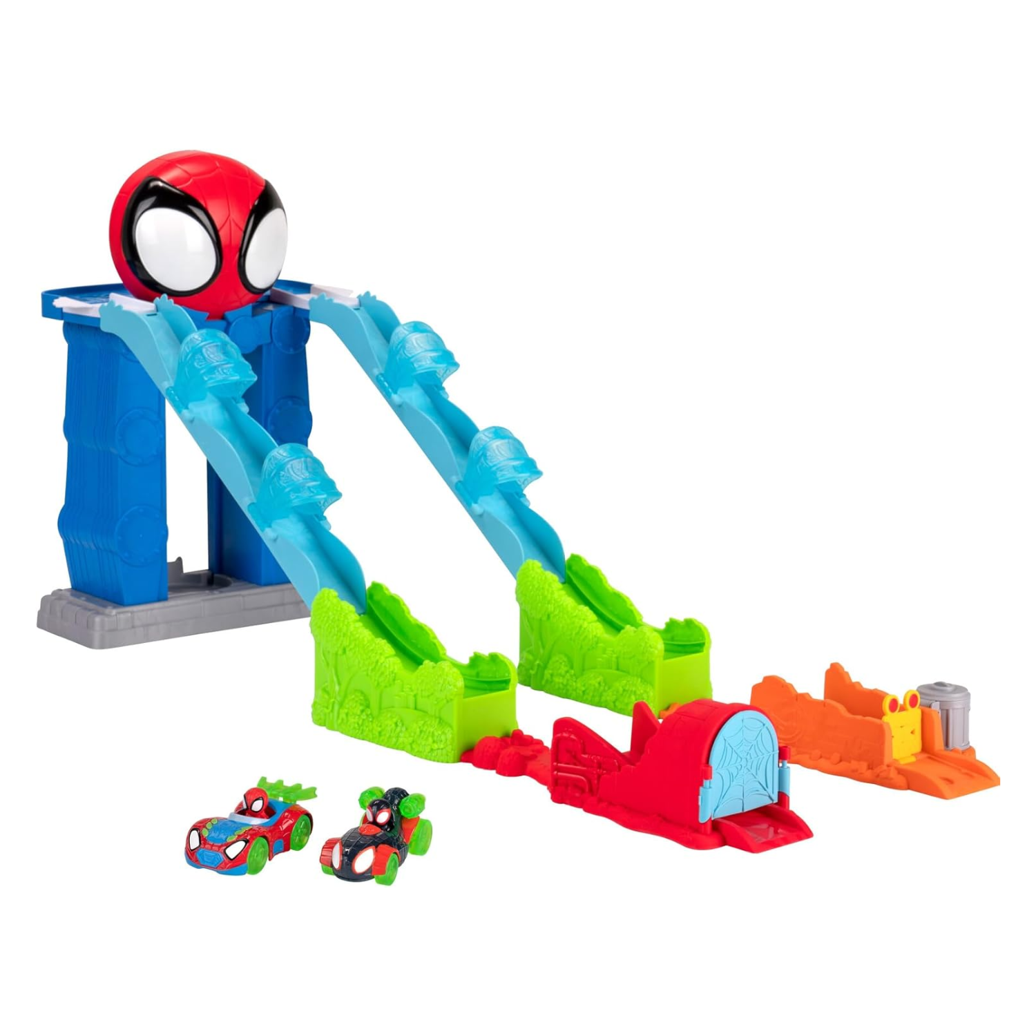 Spidey and His Amazing Friends Spidey Mega Jump HQ Dual Race Track