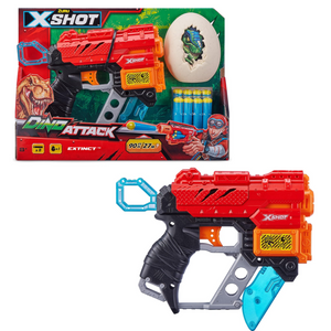 ZURU XSHOT Dino Attack Extinct Blaster with 8 Darts and Sword for Kids