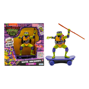 Teenage Mutant Ninja Turtles Donnie Mutant Mayhem Skate Toy TMNT Sewer Shredders