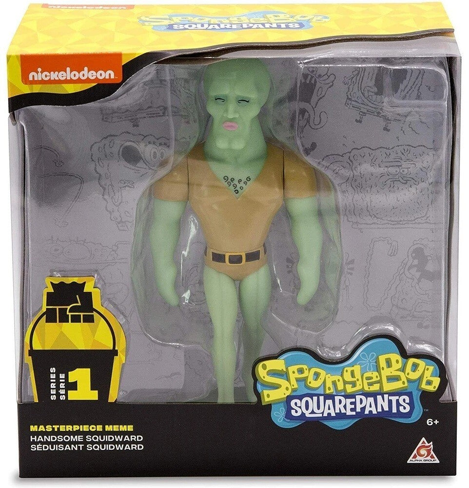 Spongebob Squidward Close Eyes SquarePants Masterpiece Memes Vinyl Sponge
