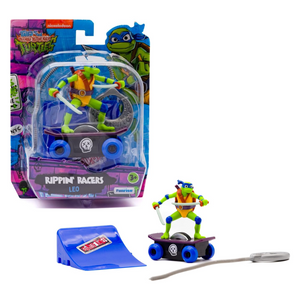 Teenage Mutant Ninja Turtles Rippin Turtle Racers Leo New Toy Play Leonardo