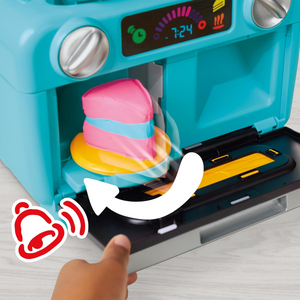 Play-Doh Super Slice Cake Playset New Toy Oven With Play Kitchen Accessories