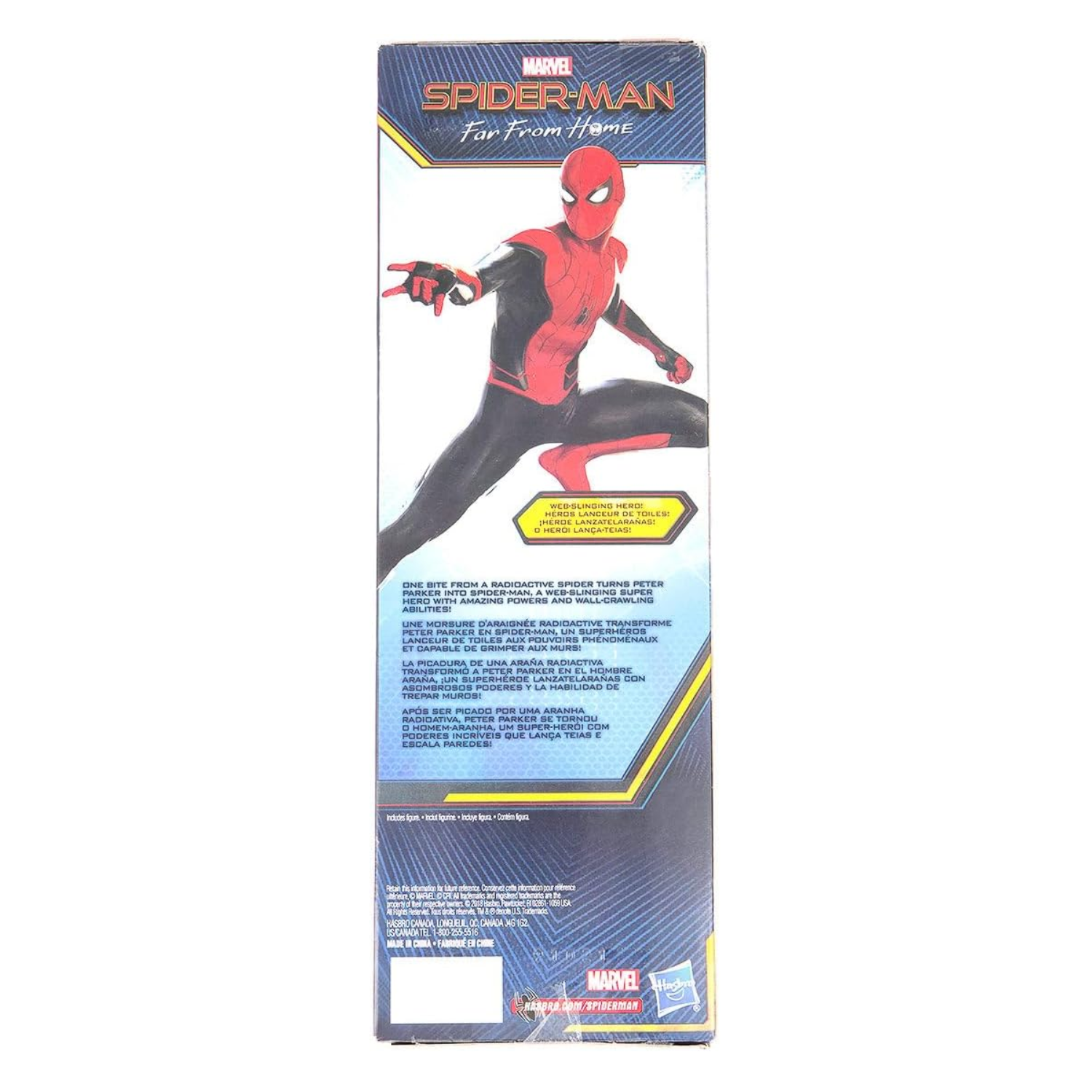 Marvel Spider-Man Far From Home Titan Hero Series Action Figure Toy Ages 4+