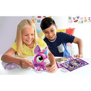 Build A Bot Robotic Pony Light Sounds STEM Learning Interactive Toy for Kids
