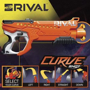 Nerf Rival Curve Shot Helix XXI-2000 Blaster New Toy With 12 Rounds