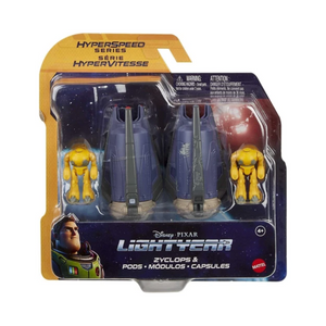 Lightyear Zyclops Space Pod & Buzz Figure Disney Pixar Hyperspeed Series Toy