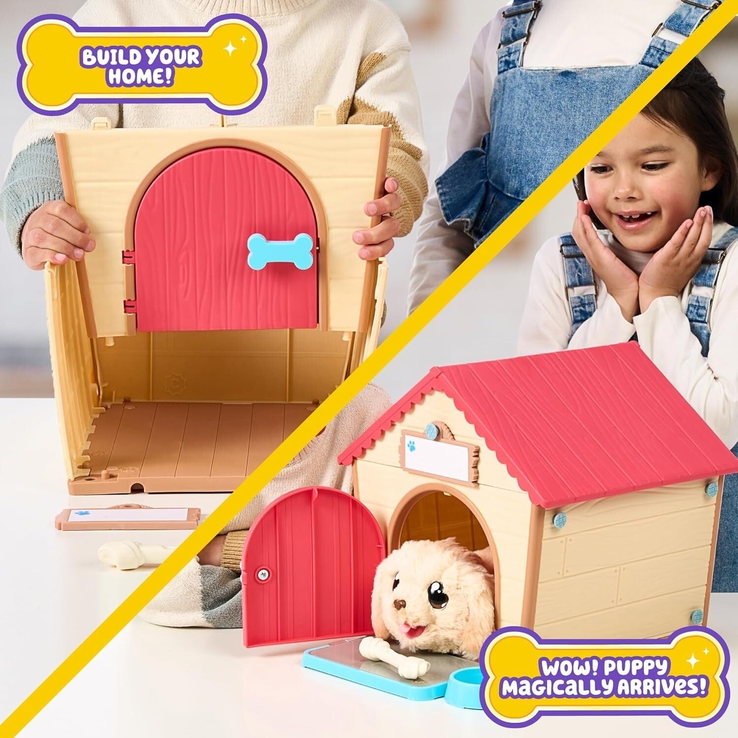 Little Live Pets My Puppy Home With Surprise Puppy Ages 5+ New Toy Pet Dog Play
