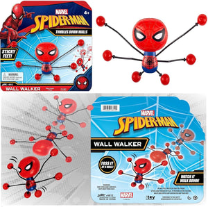 Spiderman Wall Walker Spidey flip and crawl squish and stretch Hero Marvel