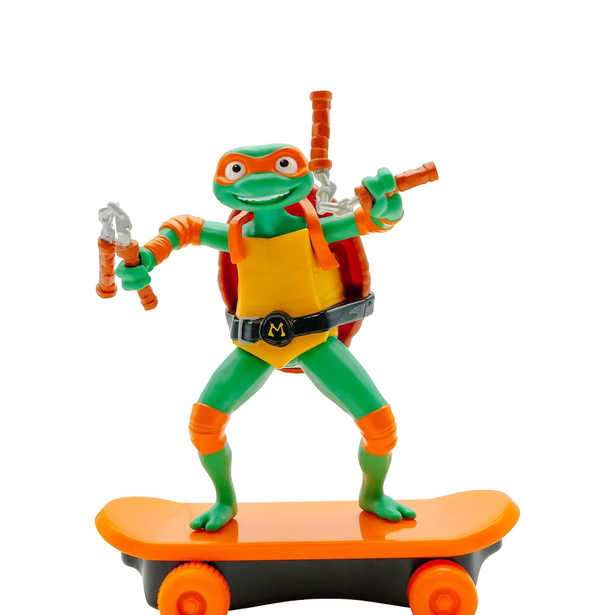Teenage Mutant Ninja Turtles Mikey Mutant Mayhem Skate Toy TMNT Sewer Shredders