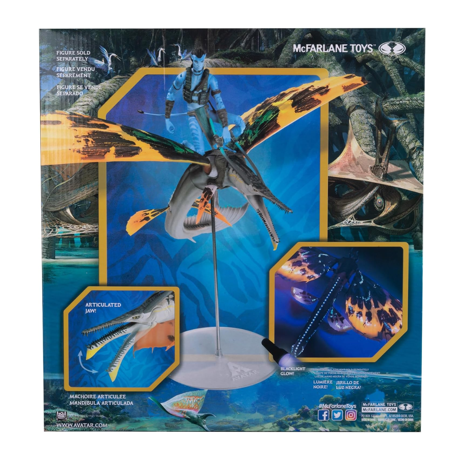 McFarlane Avatar The Way of Water Skimwing Articulated Figure Collectible 14+