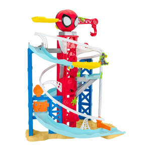 Spidey and His Amazing Friends Construction Zone Chaos Track Set New Toy
