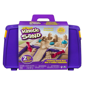 Kinetic Sand Folding Sandbox 3+ Toy Play Build Castle King Queen Watch