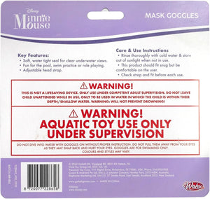 Wahu Minnie Mouse Mask Goggles Adjustable Swim Goggles for Kids