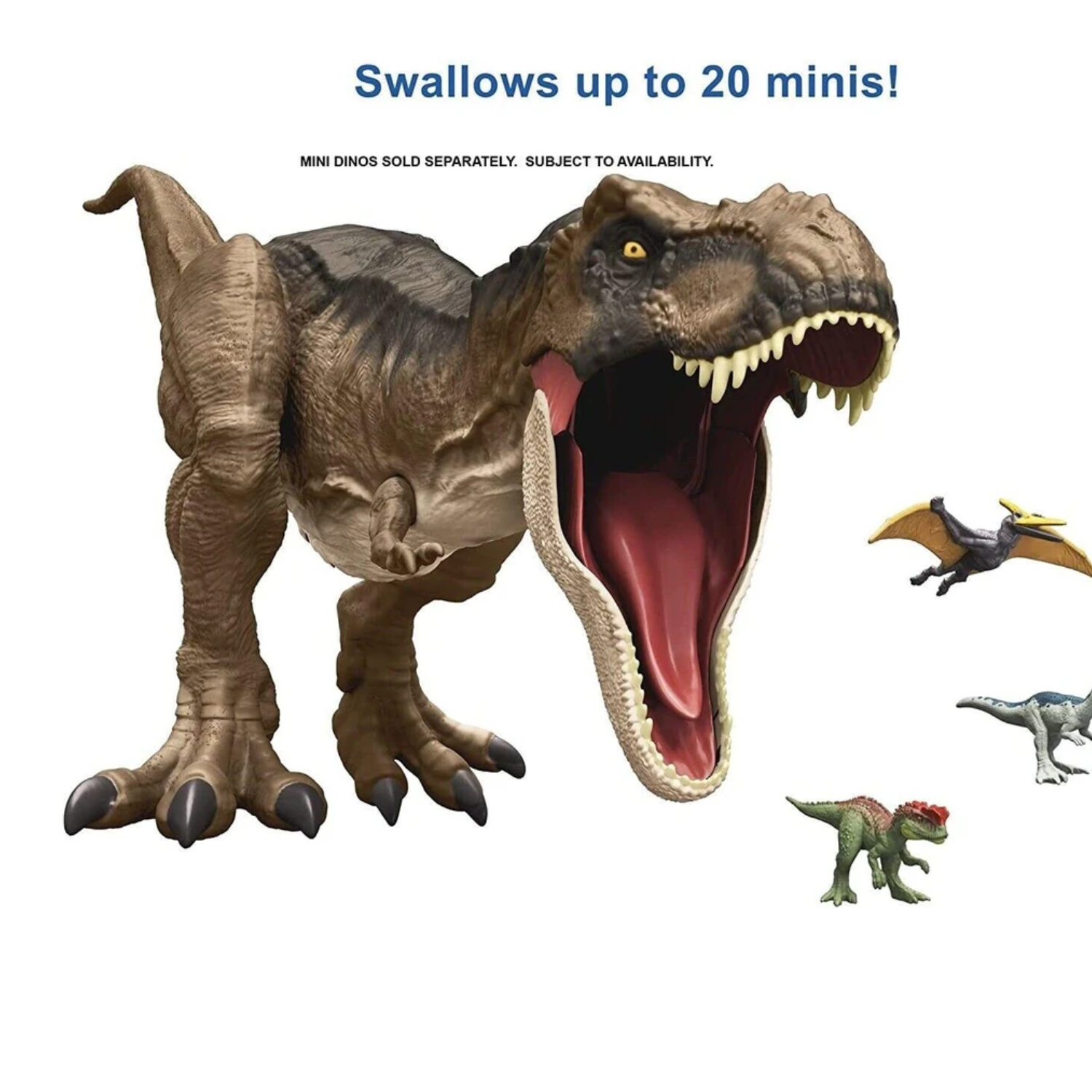 Jurassic World Dominion Super Colossal T-Rex Dinosaur Toy 41.5" Ages 4+ Mattel