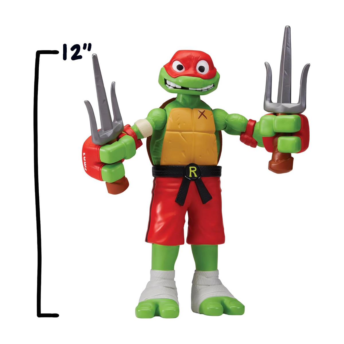 Tales of Teenage Mutant Ninja Turtles Giant Roll N Punch Raphael Figure New Toy