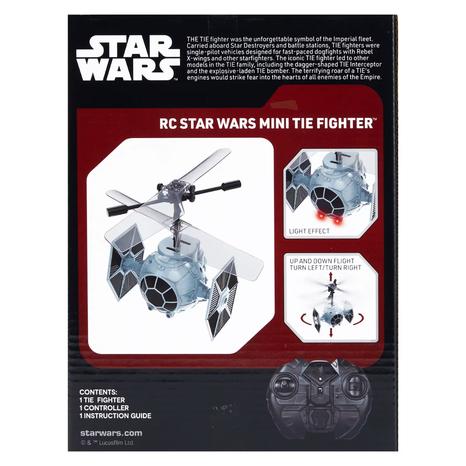RC Star Wars Mini Tie Fighter Remote Control Plane New Toy