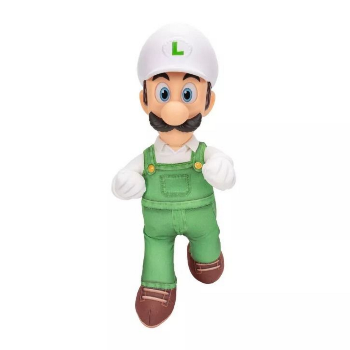 Super Mario Movie 2 Jumbo Roto Plush 15 Inch Fire Luigi Posable New Toy