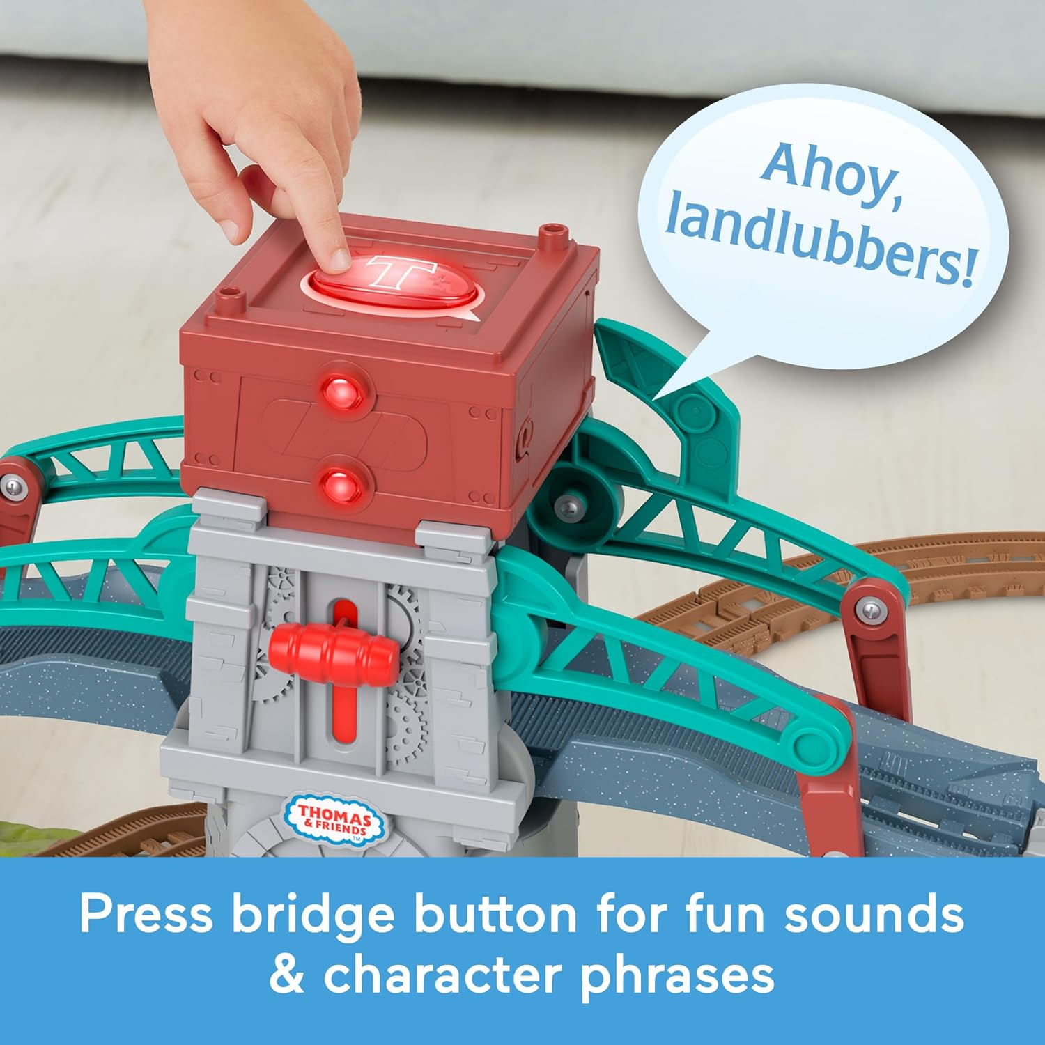​Thomas and Friends Train Set Talking Bulstrode Which Way Bridge Track