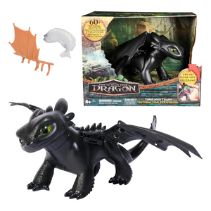 How to Train Your Dragon Tame Train Interactive Toothless 60+ Sounds New Toy