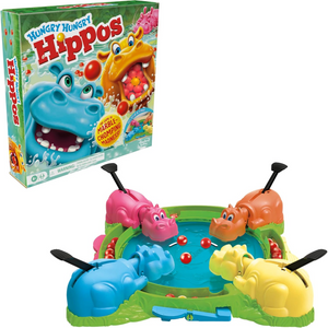 Hungry Hungry Hippos Classic Marble Chomping Board Game Fun Playset 2-4 Kids 4+