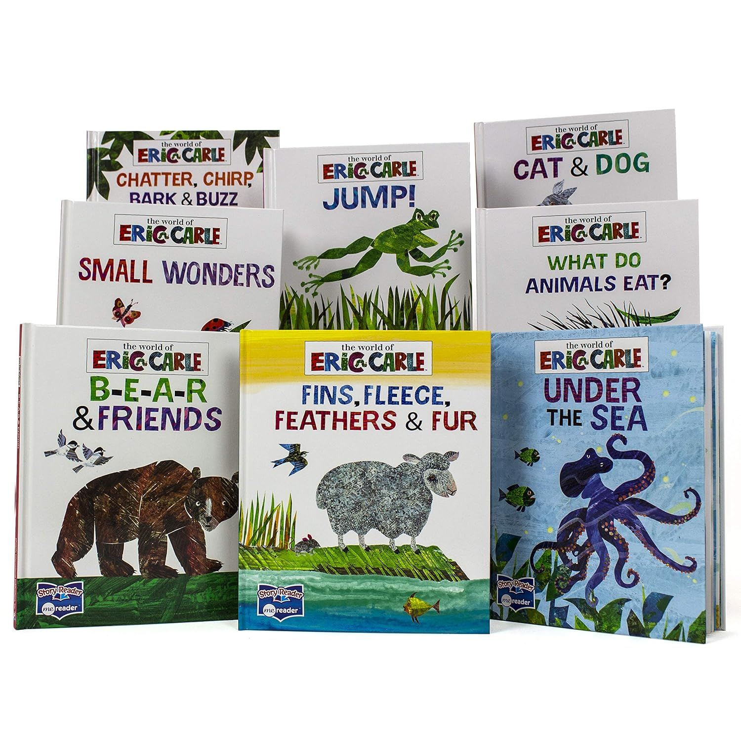 World of Eric Carle Me Electronic Reader and 8 Book Library Sound Book for Kids