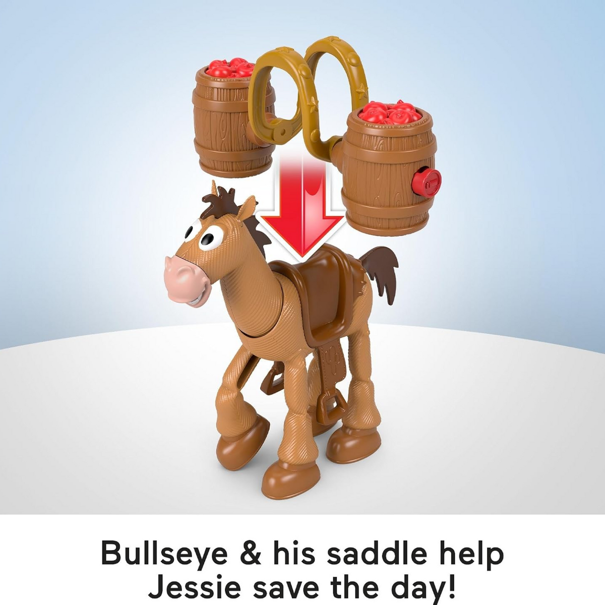 Toy Story Imaginext Jessie Bullseye Play Set 3-inch Action Figure Bullseye Horse