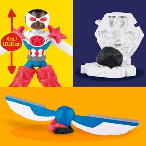 Play-Doh Marvel Captain America Moto-Slicer With Bendy Figure