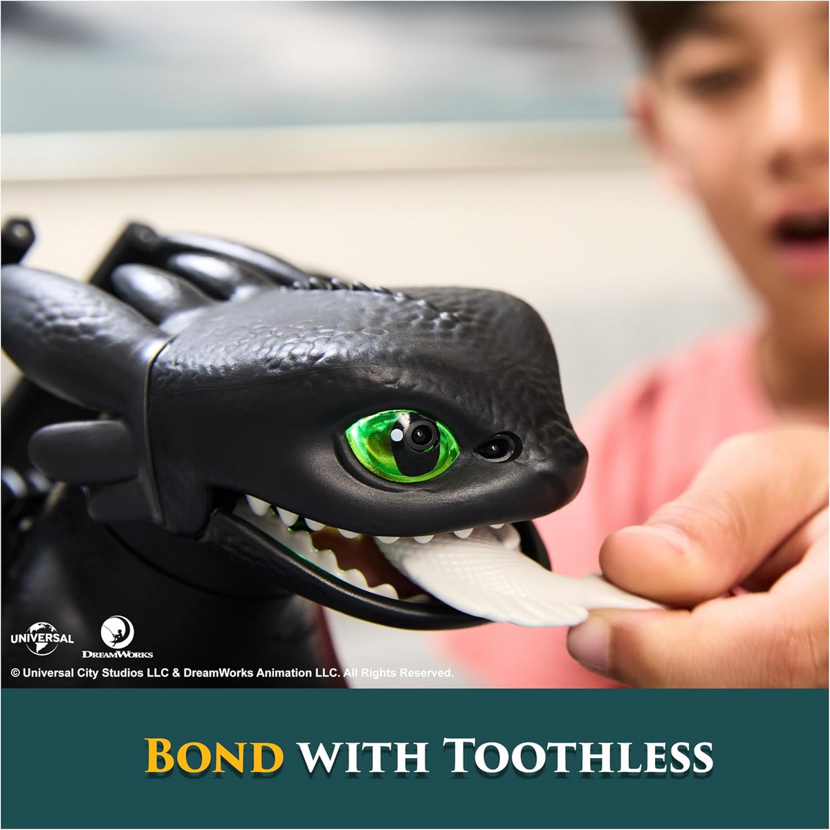 How to Train Your Dragon Tame Train Interactive Toothless 60+ Sounds New Toy