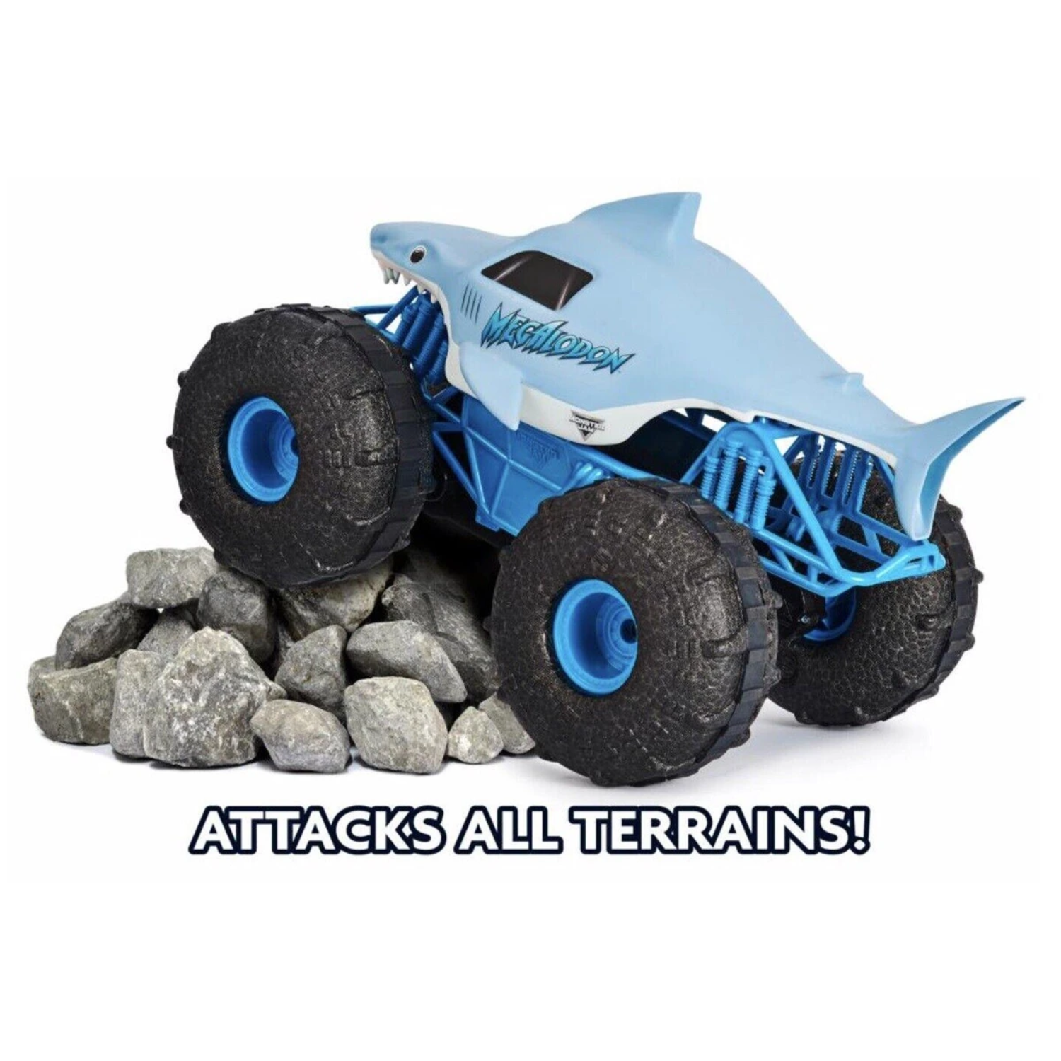 Monster Jam Official Megalodon Remote Control Truck 1:15 RC Car Fun