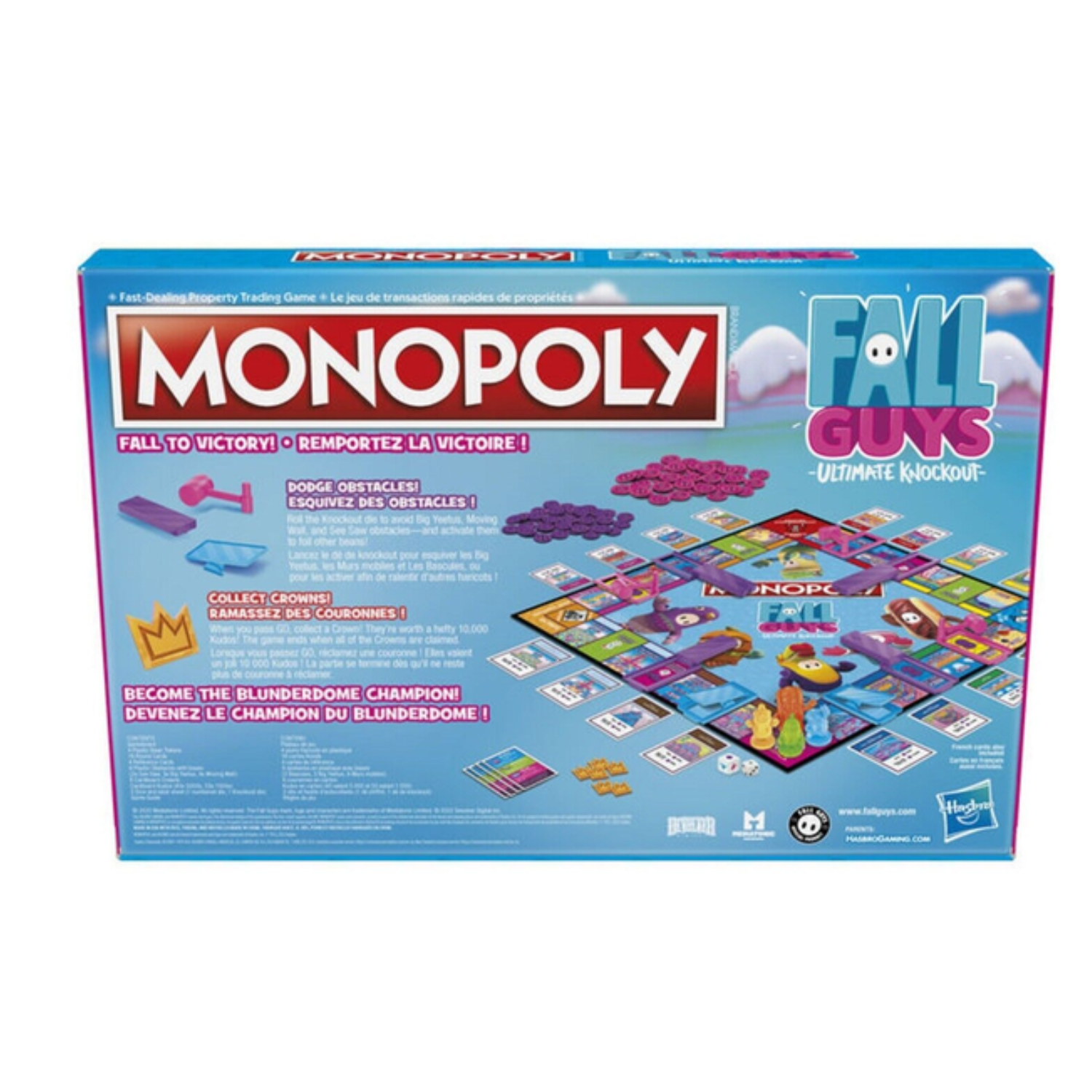 Monopoly Fall Guys Ultimate Knockout Edition Board Game Ages 8+ Toy Play Fun