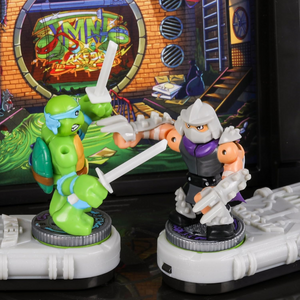 Akedo Legends TMNT Battle Arena Mini Warriors Leonardo Shredder Sound Action Toy