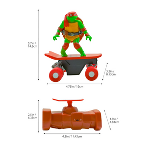 Teenage Mutant Ninja Turtle Raphael Half Pipe RC Vehicle Ages 5+ New Toy