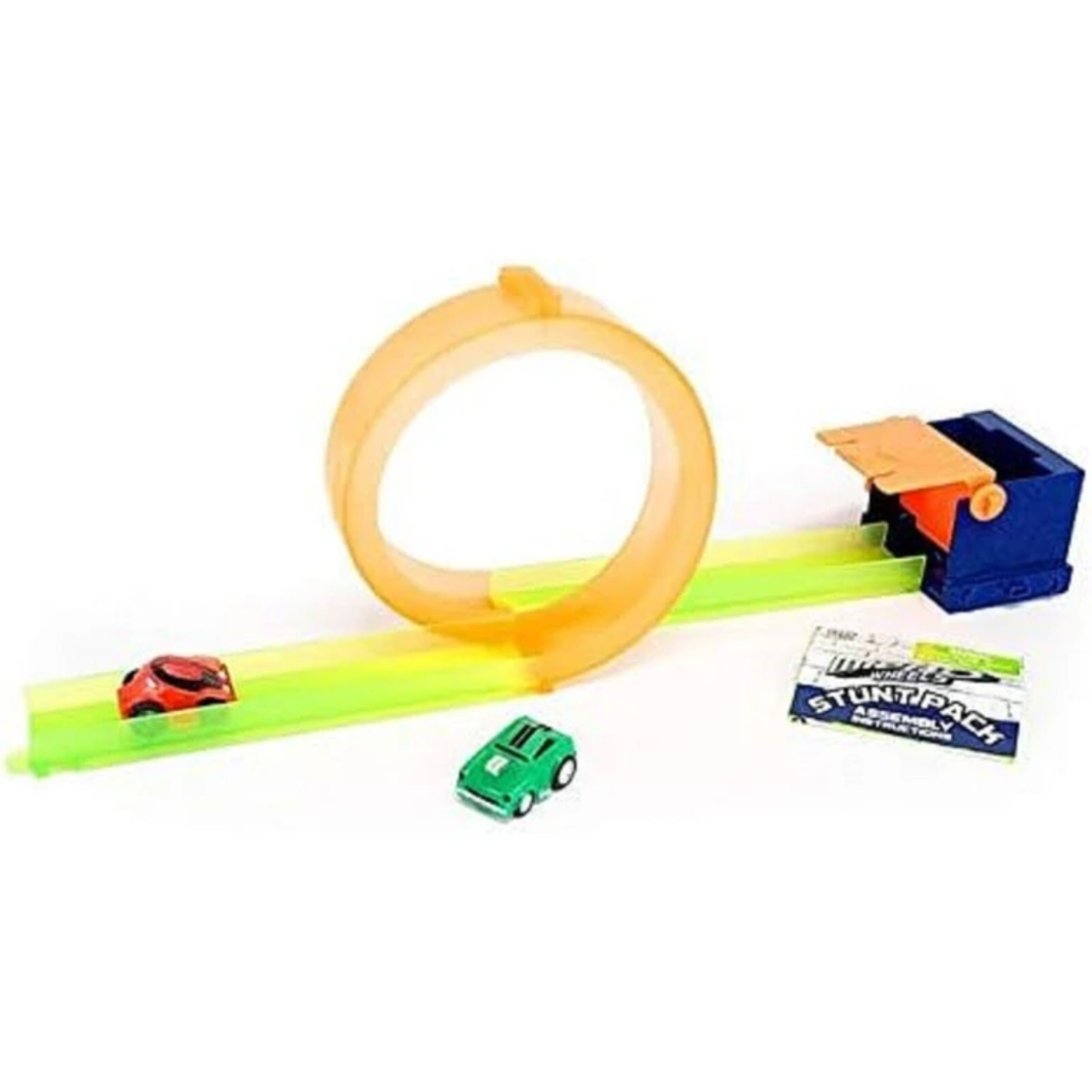 Micro Wheels Stunt Pack Mini Racing Car Set Assorted Race Fast Loop Track Gift