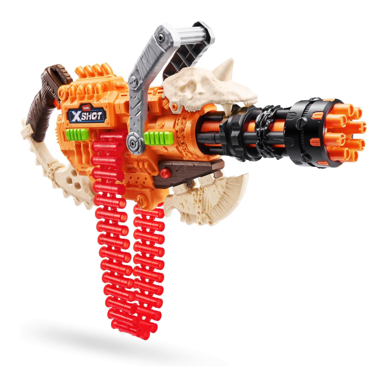 ZURU XSHOT Insanity HorrorFire Dread Hammer Blaster 48 Darts ,35-Dart Clip ‎8+