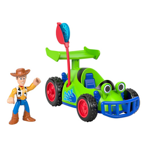 Toy Story Imaginext Woody and R.C Car 3-inch Action Figure Disc Launcher New Toy