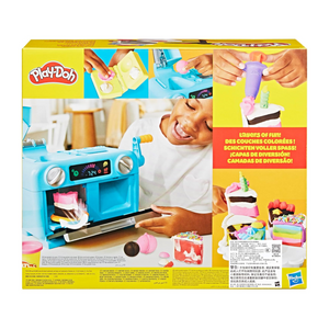 Play-Doh Super Slice Cake Playset New Toy Oven With Play Kitchen Accessories