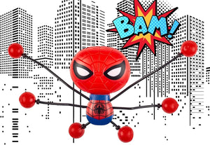 Spiderman Wall Walker Spidey flip and crawl squish and stretch Hero Marvel