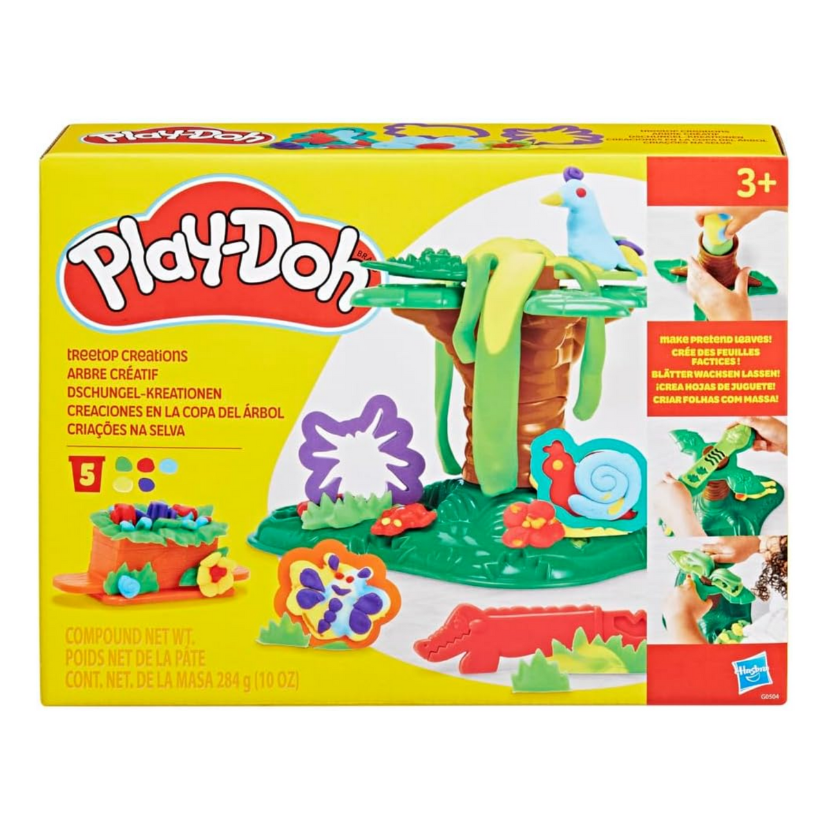Play-Doh Treetop Creations Playset With Accessories Build New Toy