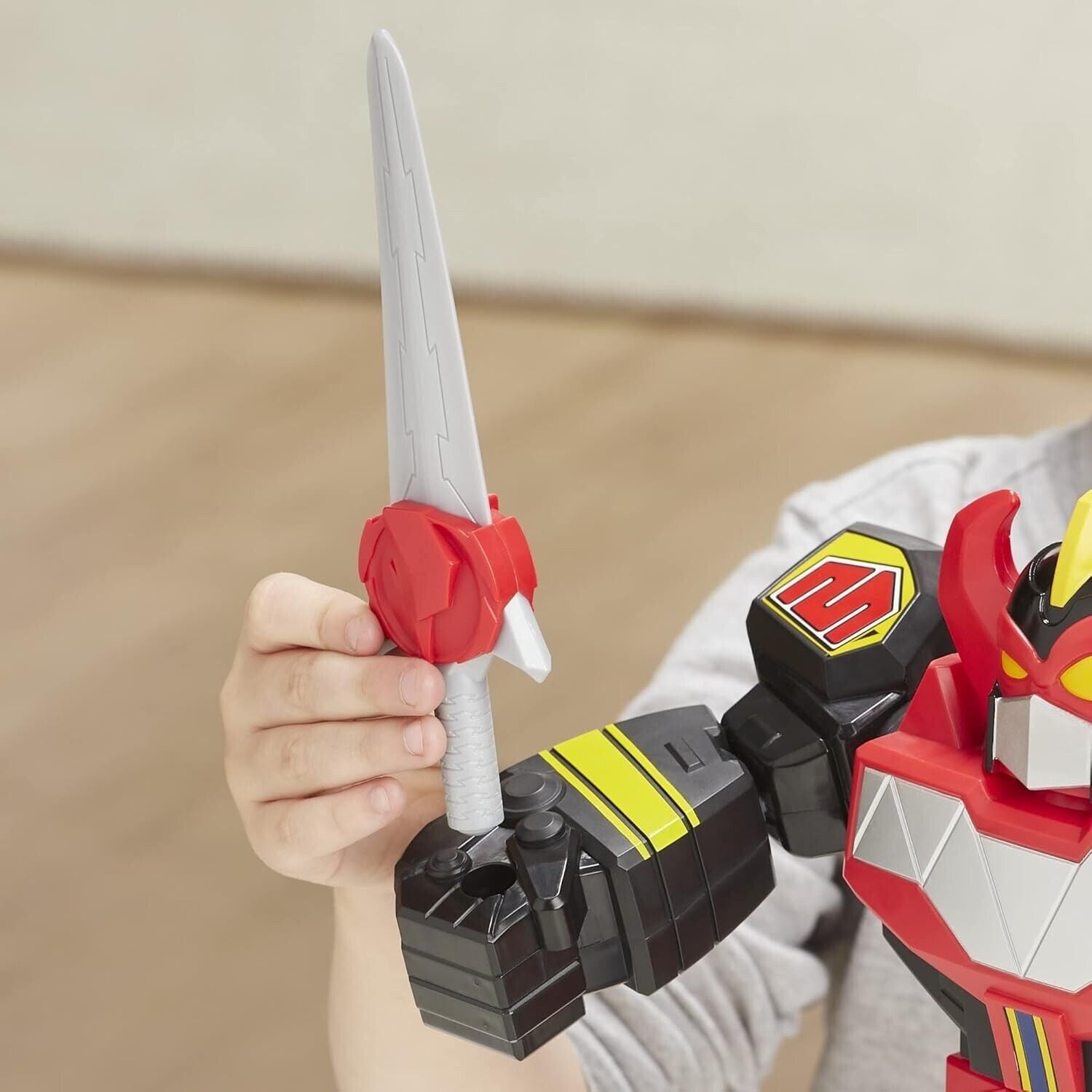 Power Rangers 12 Inch Playskool Heroes Mega Mighties Megazord Action Figure Play