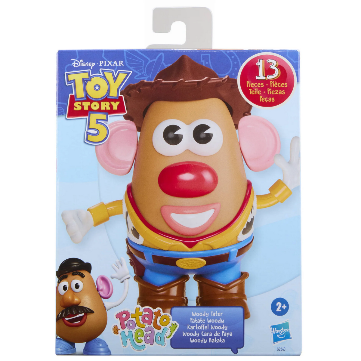 Potato Head Toy Story Woody Tater Set 13 Pieces New Toy Sheriff